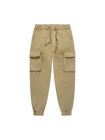 Cargo Jogger Baggy Pants Dark Beige - SOLEW - BALAAN 1