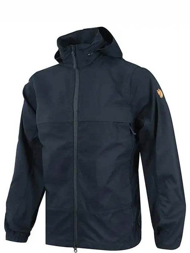 Men's Abisko Hike Jacket Navy - FJALL RAVEN - BALAAN 3