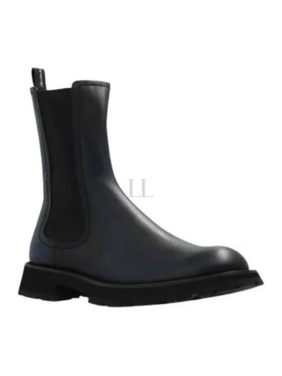 Leather Chelsea Boots Black - ALEXANDER MCQUEEN - BALAAN 2