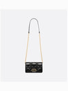 Caro Macrocannage Mini Cross Bag Black - DIOR - BALAAN 6