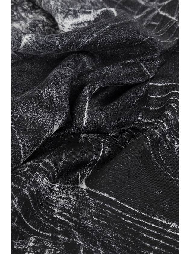 Alexander McQueen Silk Scarf, Women's, Black - ALEXANDER MCQUEEN - BALAAN 3