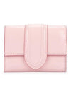 Le Compact Bambino Flap Card Wallet Pale Pink - JACQUEMUS - BALAAN 1