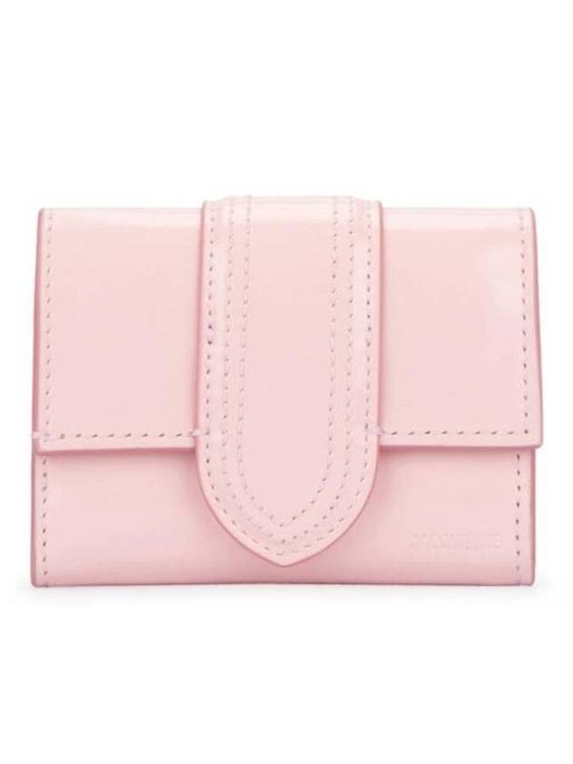 Le Compact Bambino Flap Card Wallet Pale Pink - JACQUEMUS - BALAAN 1