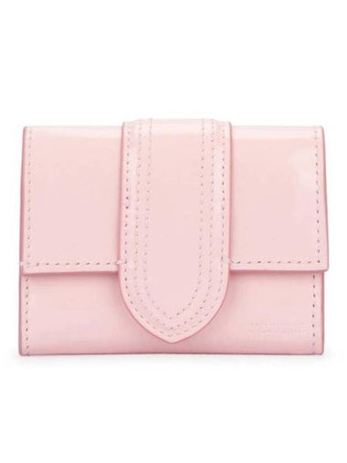 Le Compact Bambino Flap Card Wallet Pale Pink - JACQUEMUS - BALAAN 1