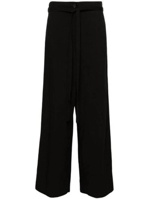 Suit Pants 243 WRB0201 FB0193 001 Black - TOTEME - BALAAN 1