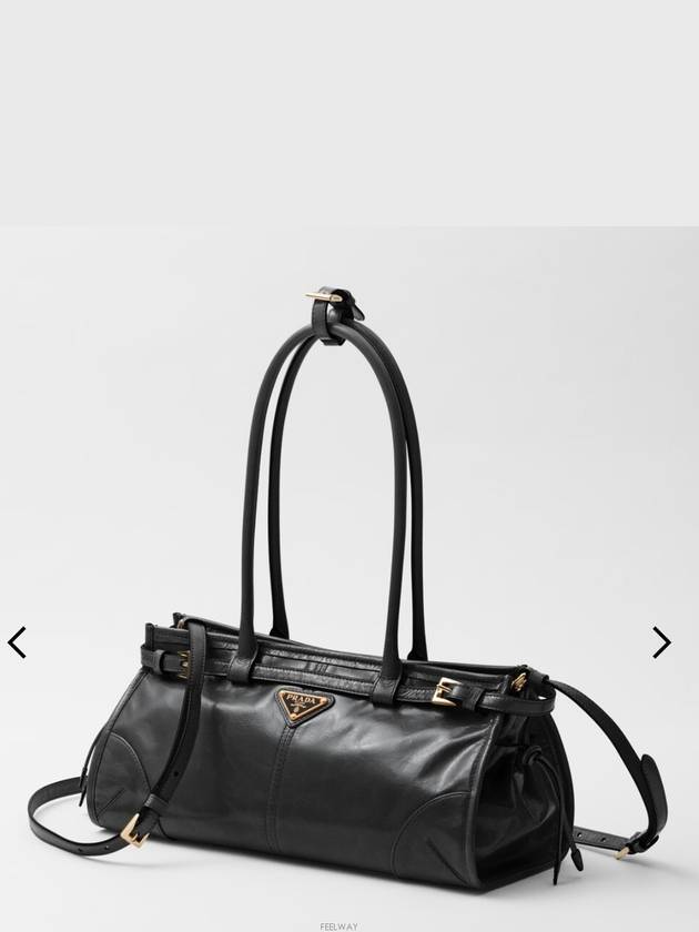 Shoulder Bag 1BA4262CYR F0002 Black - PRADA - BALAAN 4