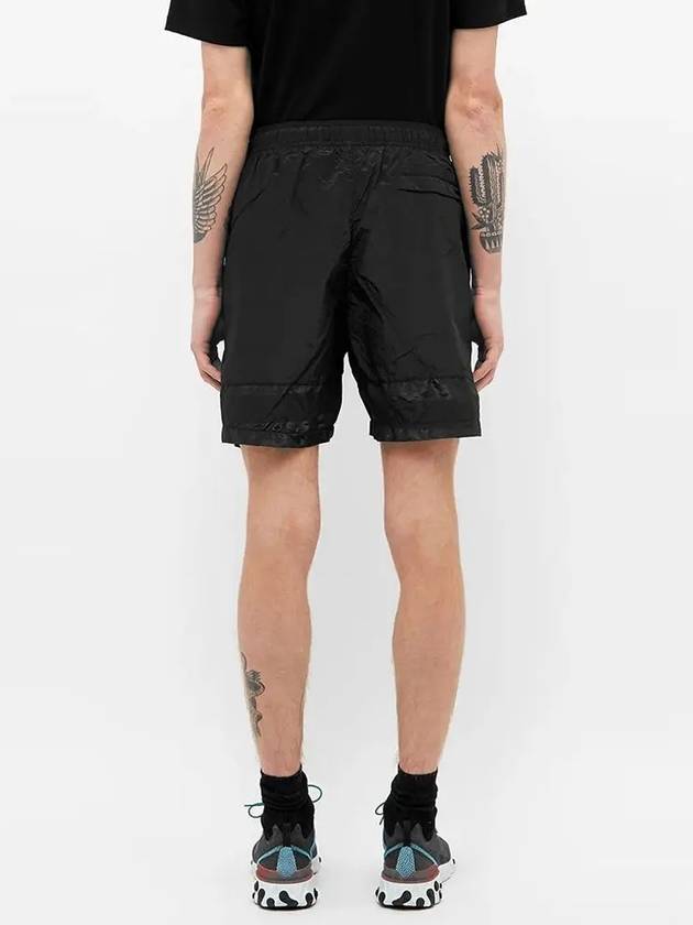 Men's Shadow Project Swim Shorts Black - STONE ISLAND - BALAAN 4