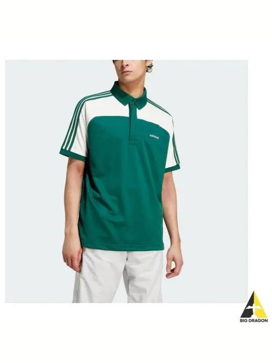 adidas 80s Premium 3S Archive Mock Mesh Polo Shirt JC6529 - ADIDAS - BALAAN 1