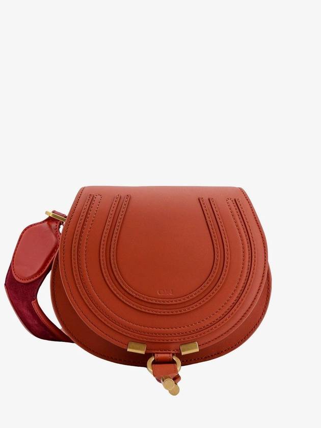 Marcie Small Saddle Cross Bag Brown - CHLOE - BALAAN 1