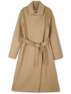 Manuela Icon Cashmere Single Coat Cammello - MAX MARA - BALAAN 4