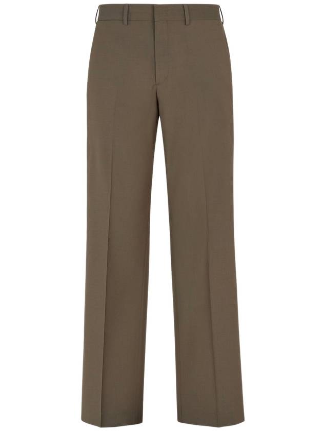 Fendi Trousers Green - FENDI - BALAAN 1