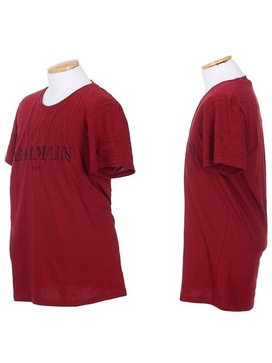 5HJ601 1506 132 Red TShirt - BALMAIN - BALAAN 2