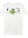 High with slim fit short sleeve tshirt OMAA027 0170 - OFF WHITE - BALAAN 3