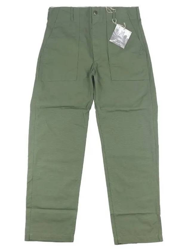 Fertig Straight Pants Olive - ENGINEERED GARMENTS - BALAAN 1