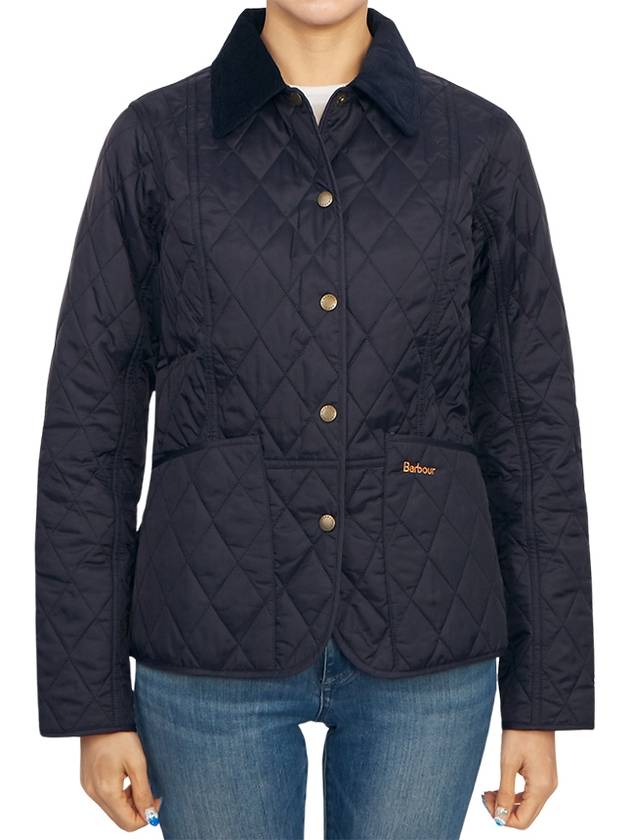 Women's Summer Liddesdale Quilt Down Jacket Black - BARBOUR - BALAAN 3