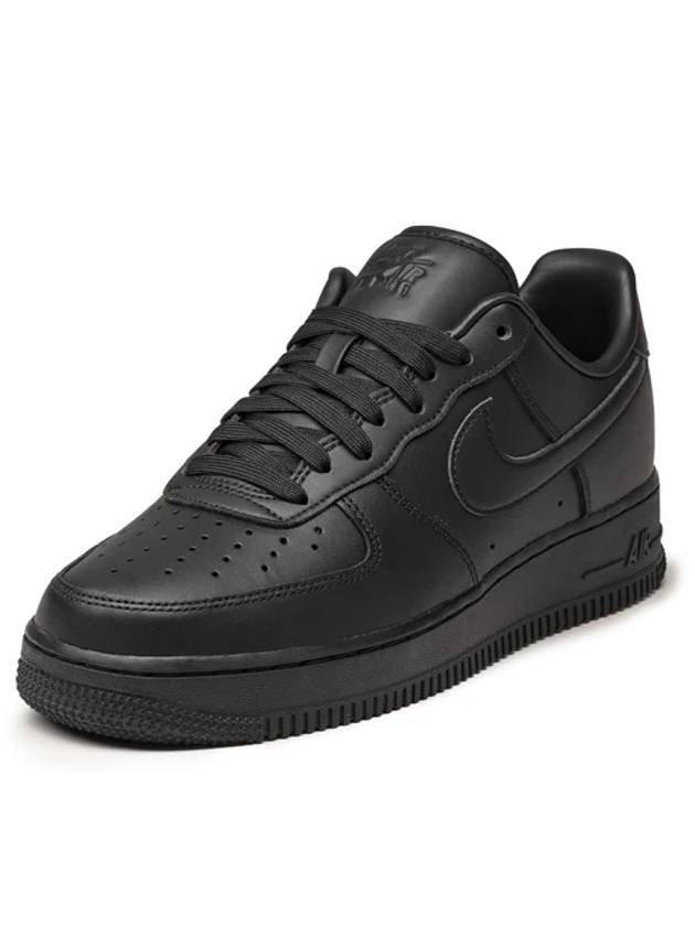 Air Force 1 '07 Low Top Sneakers Triple Black - NIKE - BALAAN 3