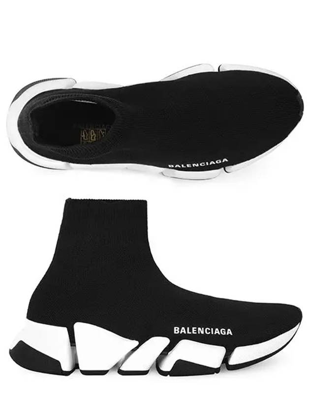 Speed 2.0 High Top Sneakers Black - BALENCIAGA - BALAAN 3