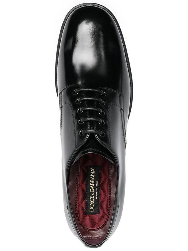 Classic Lace-Up Derby Black - DOLCE&GABBANA - BALAAN 4