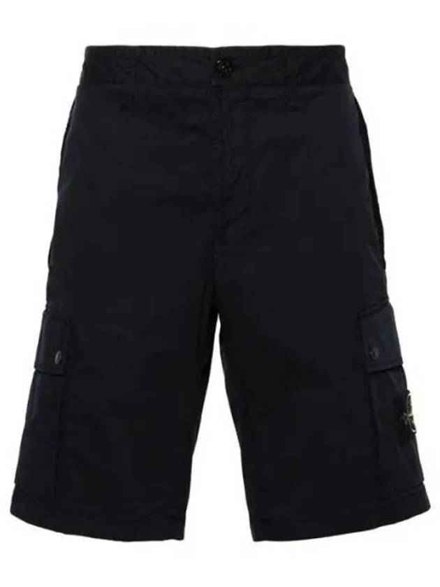 8015L1110 Wappen Patch Spandex Bermuda Shorts 271921 1006746 - STONE ISLAND - BALAAN 1