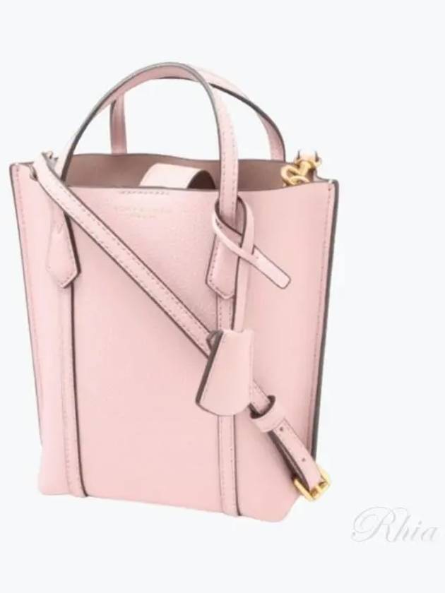 Perry Mini Tote Bag Pink - TORY BURCH - BALAAN 2