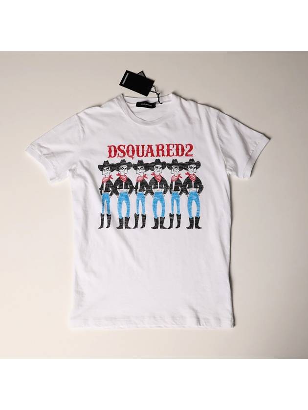 men's short sleeve tshirt - DSQUARED2 - BALAAN 3