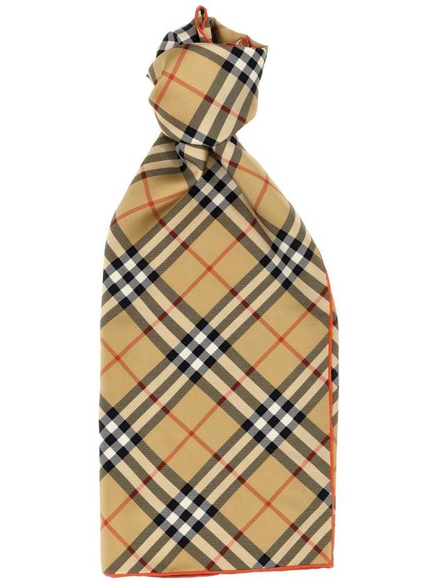 Vintage Check Silk Muffle Beige - BURBERRY - BALAAN 2