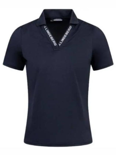 Lorde Short Sleeve T-Shirt Navy - J.LINDEBERG - BALAAN 2