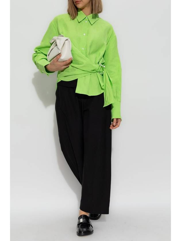 JW Anderson Shirt With Appliqué, Women's, Green - JW ANDERSON - BALAAN 2