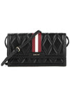 Quilted Leather Dafford Cross Bag Black - BALLY - BALAAN 2