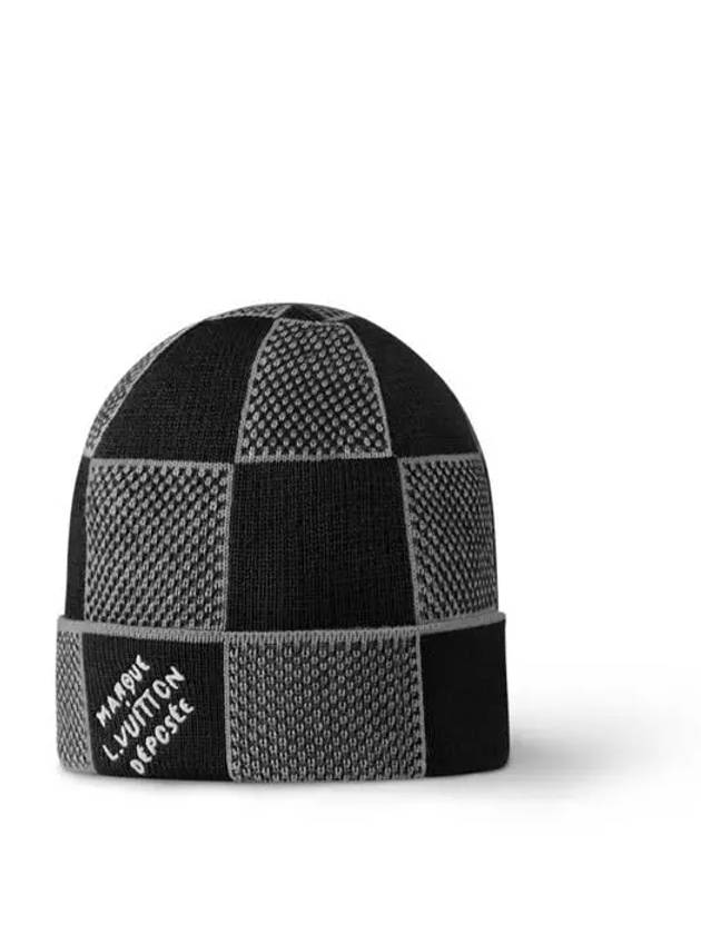 Damier Heritage Beanie Black - LOUIS VUITTON - BALAAN 3