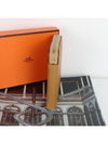 PORTEFEUILLE SILK IN COMPACT Zipper Half Wallet Caramel H085263CK AB - HERMES - BALAAN 4