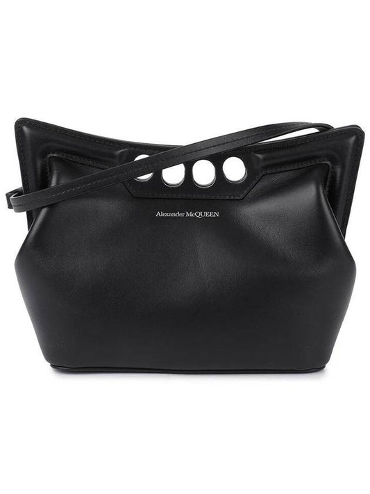 The Peak Mini Shoulder Bag Black - ALEXANDER MCQUEEN - BALAAN 2