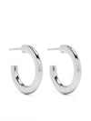 Classic Hoops Earrings Silver - LEMAIRE - BALAAN 1