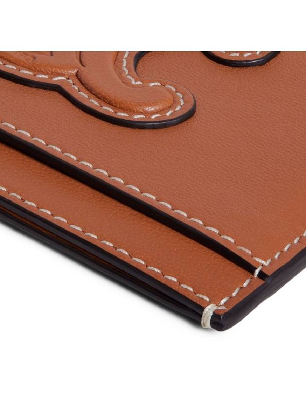 Coeur Triomphe Card Wallet Tan - CELINE - BALAAN 5