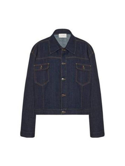 Pocket Denim Jacket Blue - THE ROW - BALAAN 2