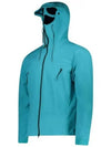 Men's Solf Shell R Lens Hooded Jacket Blue - CP COMPANY - BALAAN 2