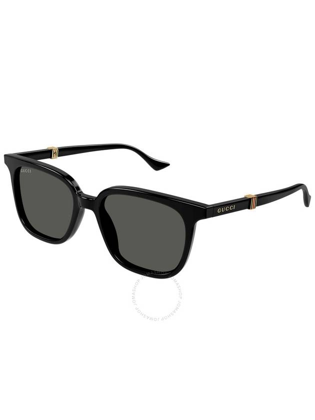 Square Frame Sunglasses Black - GUCCI - BALAAN 2