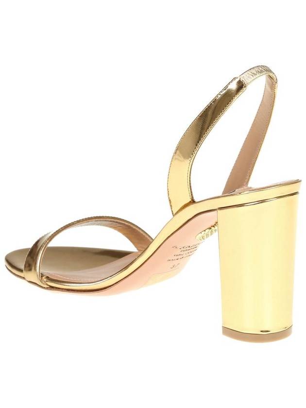 Aquazzura Mirrored Leather Sandal - AQUAZZURA - BALAAN 4