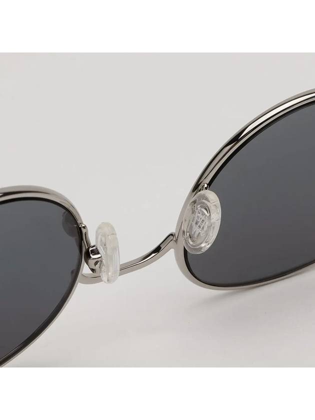 Sunglasses ML0057 14X Mirror Metal Frame Round Blue - MONCLER - BALAAN 6