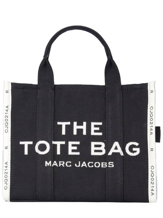 The Jacquard Traveler Small Tote Bag Black - MARC JACOBS - BALAAN 7