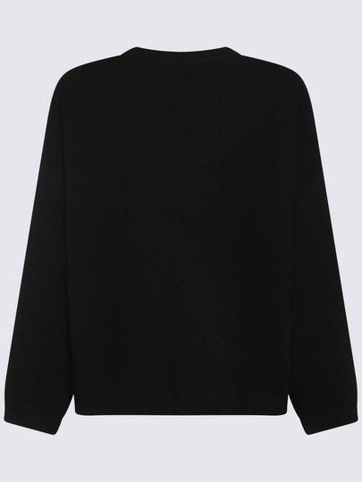 Allude Black Wool Knitwear - ALLUDE - BALAAN 2