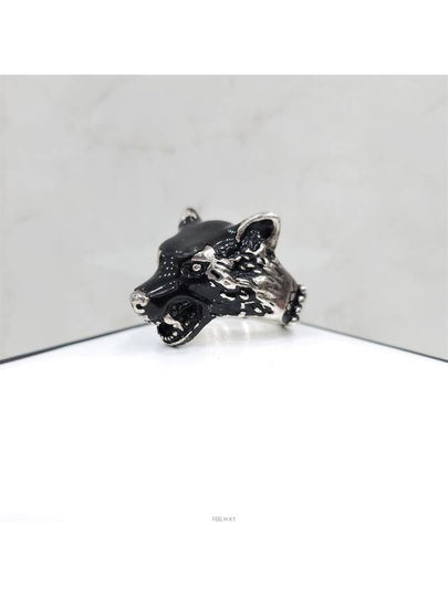 Lux You Silver Anger Forest Wolf Ring No 19 - GUCCI - BALAAN 2