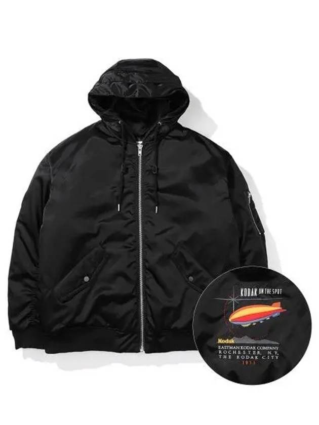 KODAK Skyship MA 1 padded jacket BLACK - KODO - BALAAN 1