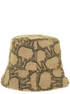 pattern bucket hat beige - MAX MARA - BALAAN 4