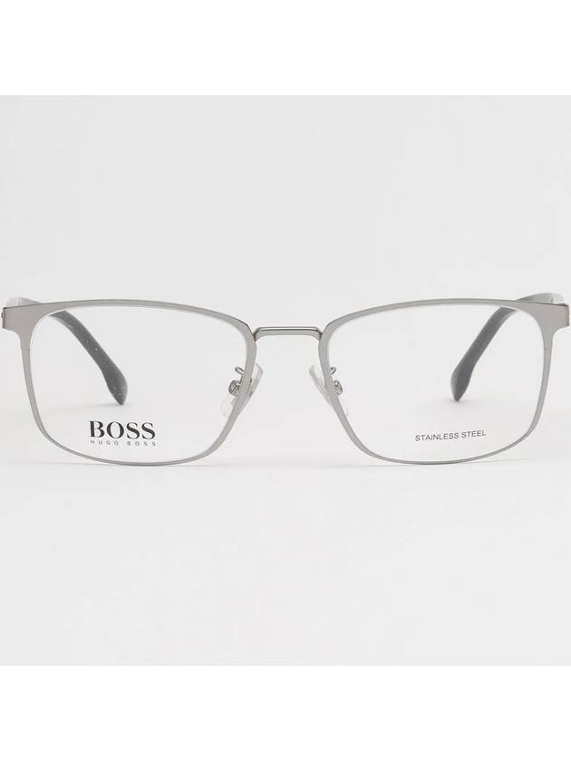 Hugo Boss Glasses Frame BOSS1295F R81 Square Stainless Steel - HUGO BOSS - BALAAN 3