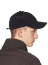 Logo wappen nylon ball cap black - STONE ISLAND - BALAAN 2