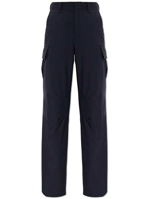 Bottega Veneta Cargo Pants, Women's, Navy Blue - BOTTEGA VENETA - BALAAN 1