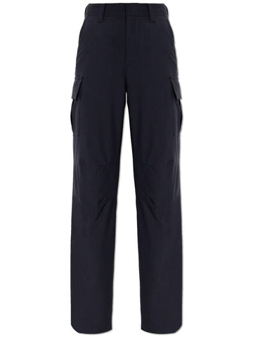 Bottega Veneta Cargo Pants, Women's, Navy Blue - BOTTEGA VENETA - BALAAN 1