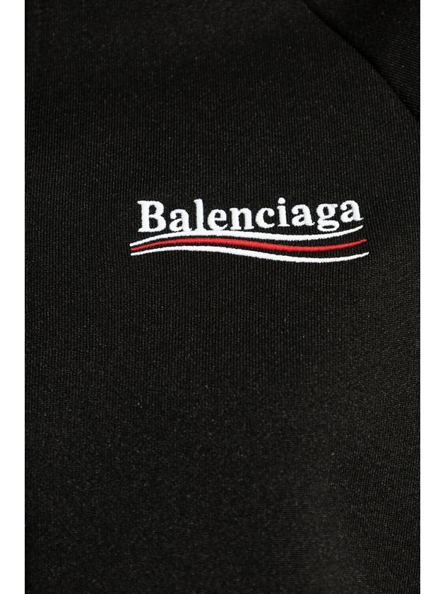 Balenciaga Sweatshirt With Stand-up Collar, Women's, Black - BALENCIAGA - BALAAN 5