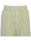 De Coeur Cotton Track Shorts Khaki - AMI - BALAAN 6